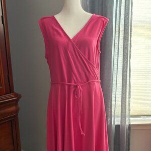 Dark Pink/Fushia Sleeveless Dress by Talbots